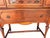 Brown Antique 1920s Federal Hepplewhite Revival Walnut China Cabinet Display Hutch For Sale - Image 8 of 14