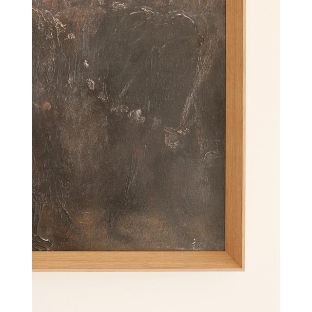 A compelling and atmospheric work by Hervé Thibault, whose practice explores the fragile boundary between figuration and...