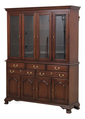 Henkel Harris Mahogany 4 Door China Cabinet
