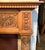 Renaissance Revival Style Carved Oak Mantel With Eagles, Rams Heads, Mermaids, Cherubim and "Green Men" For Sale In New York - Image 6 of 9