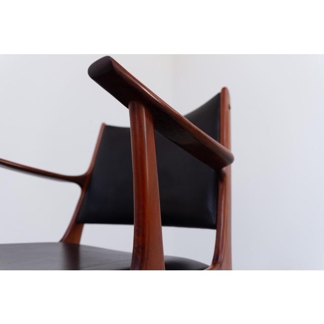 Danish Rosewood Armchair by Johannes Andersen for Uldum Møbelfabrik, 1960s For Sale - Image 10 of 18