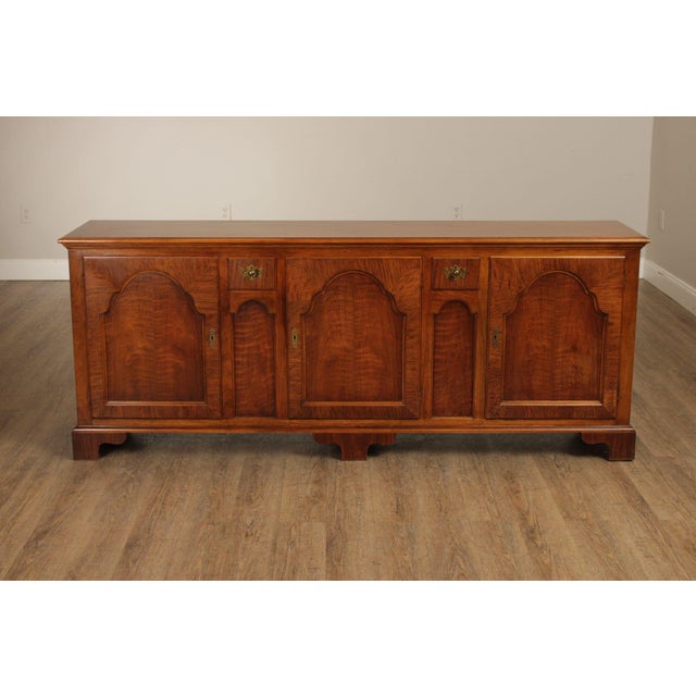 Baker Milling Road Georgian Style Walnut Buffet Sideboard For Sale - Image 17 of 18