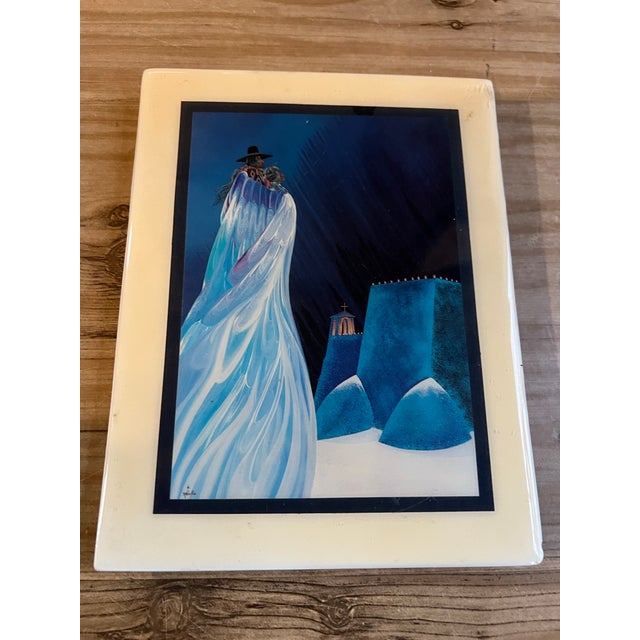 Bill Rabbit Blue Ceramic Trivet For Sale In Atlanta - Image 6 of 9