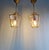 Brass and Beveled Glass Pendant Lights, 1960s, Set of 2 For Sale - Image 11 of 15