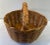Mid 20th Century Vintage Round Handled Basket For Sale - Image 5 of 7