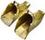 Metal Early 20th Century Spanish-Colonial Equestrian Brass Horse Slipper Stirrups - A Pair For Sale - Image 7 of 8
