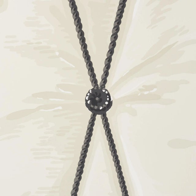 This 1930 design created exclusively for Schumacher by Paul Poiret is a tour de force of trompe l'oeil: diamond tufting...