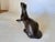 Bronze Sculpture of Dog in Brown Patina, Austria, 1920s For Sale - Image 4 of 12