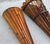 Contemporary Vintage Sculptural Rattan and Bamboo Wall Pockets, a Coordinated Pair For Sale - Image 3 of 11