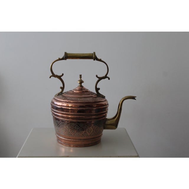 Large Copper Kettle Teapot For Sale - Image 11 of 18