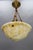 French Art Deco Cream-Colored Alabaster Pendant Light, 1930s For Sale - Image 4 of 18