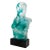 Contemporary Sculpture of a Female Bust in Murano Glass with Green Reflections from YourMurano For Sale - Image 3 of 10