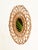 Round Organic Mirror in Rattan and Wicker by Franco Albini, Italy, 1960s For Sale - Image 11 of 13
