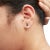 Haus of Brilliance .925 Sterling Silver 1/4 Cttw Black Diamond Solitaire Stud Earrings For Sale - Image 4 of 6