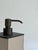 Metal Taupe Leather & Bronze Bathroom Accessories Set from Giobagnara Firenze, 2016, Set of 3 For Sale - Image 7 of 10