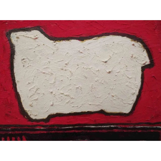 Salvatore Travascio, Sacrificio, Oil Painting, 1997 For Sale - Image 3 of 5