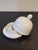 Classic White Miniature Butter Crock Dome Lid For Sale - Image 4 of 10