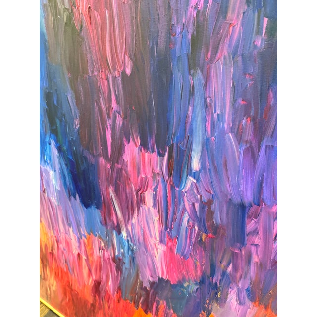 Julius Parrish Original Large-Scale Abstract Acrylic Painting, 2020, 48” X 36” For Sale - Image 10 of 12