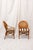 1970s Bamboo Chairs with Caned Backrests, 1970s, Set of 4 For Sale - Image 5 of 7
