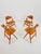 Austrian SE18 Folding Chairs by Egon Eiermann for Wilde & Spieth, 1950s Set of 4 For Sale - Image 3 of 18