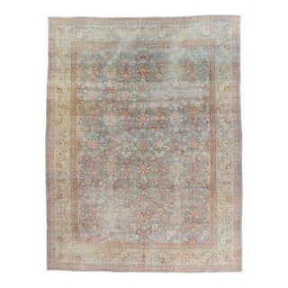 Late 19th Century Persian Mahal Rug, 10'02 X 13'05 For Sale