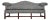 William Morris - Style Fabric Mid Century Down Chinese Chippendale Camelback Settee Sofa Couch Georgian Design For Sale