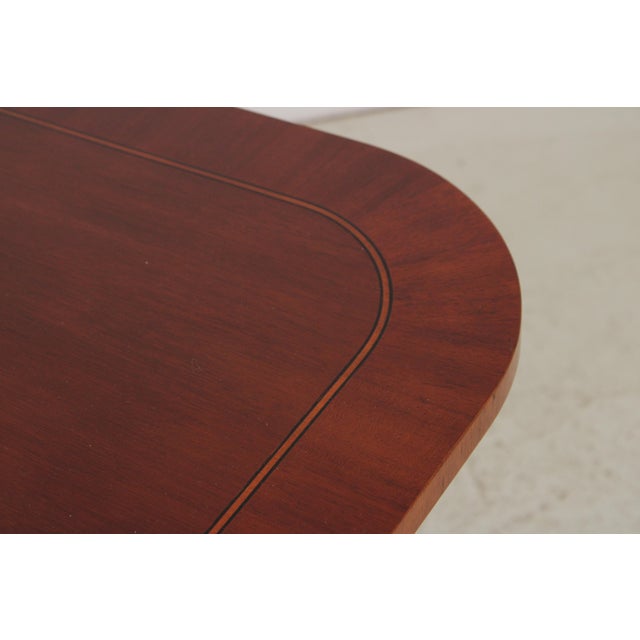 Baker Colonial Williamsburg Mahogany Dining Room Table For Sale In Philadelphia - Image 6 of 18