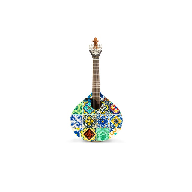 Azulejo II Guitar by Malabar, in New conditions. Designed from 2000 Signed by Maker
