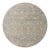Angela Rose x Loloi Blake Rug Sky / Beige 7'-10" x 7'-10" Round Area Rug For Sale