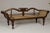 British Colonial Carved and Cane Settee with Swan Neck Back and Scrolling Arms For Sale - Image 9 of 12