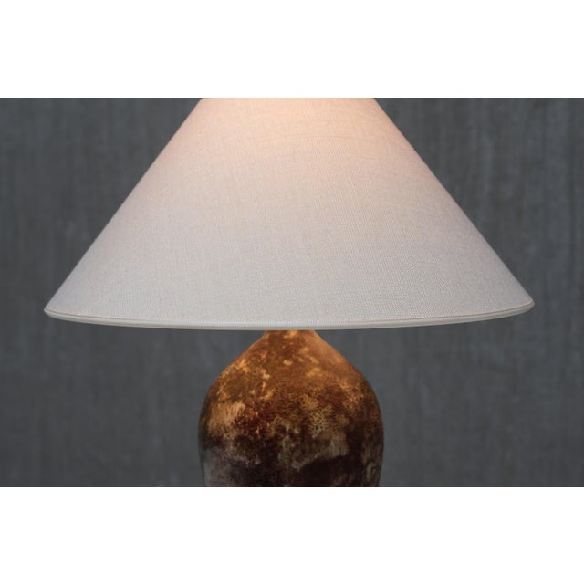 Ceramic Table Lamp by Gerben van Hes for Twentsch Ros, Netherlands, 1960s For Sale - Image 11 of 14