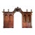 Antique Northern Red Pine Room End With Passageway For Sale