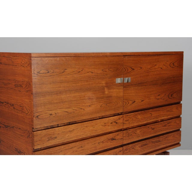1950s Mid-Century Scandinavian Rosewood Sideboard by Henry Walther Klein for Bramin, 1950s For Sale - Image 5 of 9
