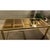Late 20th Century Hollywood Regency Brass & Glass Dining Table by Mastercraft For Sale - Image 5 of 11