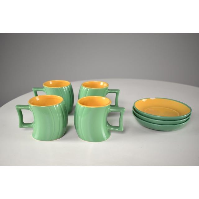 1985's Italian Ceramic Tea and Coffee Service by Massimo Iosa Ghini for Naj-Olea - 10 Pieces For Sale - Image 6 of 12