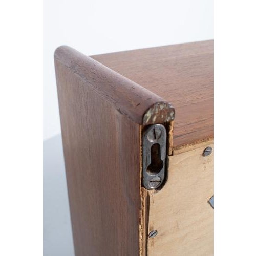 Danish Wall Cabinet in Teak For Sale - Image 9 of 11