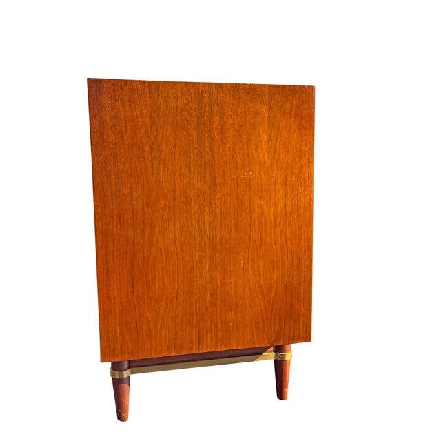 Wood Vintage Mid Century Modern Dresser by Merton Gershun for American of Martinsville For Sale - Image 7 of 12