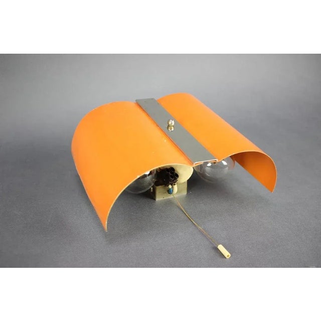 Mid-Century Modern Wall Light, Czechoslovakia, 1970s For Sale - Image 3 of 11