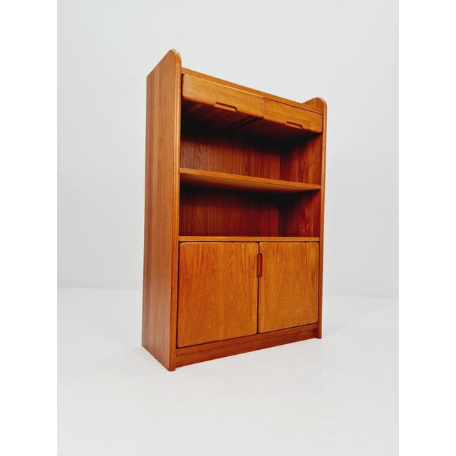 Vintage Danish Freestanding Bookshelf in Teak, Bornholm, 1970s For Sale - Image 12 of 18