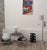 Metal Space Age Table Lamp, Murano, Italy, 1970s For Sale - Image 7 of 11