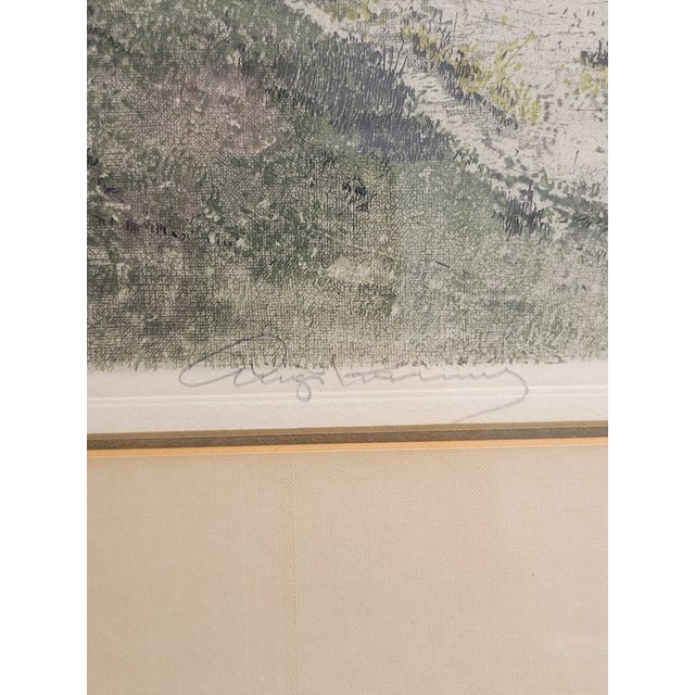 Etching of Persenberg Castle (Austria) by Luigi Kasimir (1881-1962) For Sale - Image 10 of 12