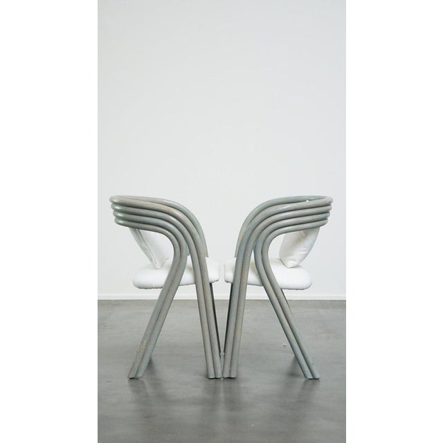 Vintage Dining Chairs attributed to Axel Enthoven for Rohé, 1970s, Set of 4 For Sale - Image 3 of 15