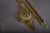 Brass Wall Sconces with Ornate Round Backplates and Pineapple Finials, 1950s, Set of 2 For Sale - Image 4 of 9