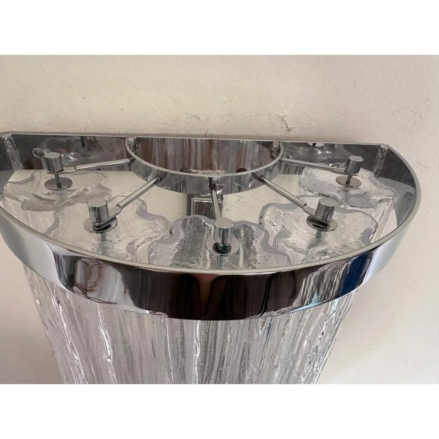 Contemporary Transparent Tronchi Wall Sconces by Simoeng, Set of 2 For Sale - Image 3 of 10