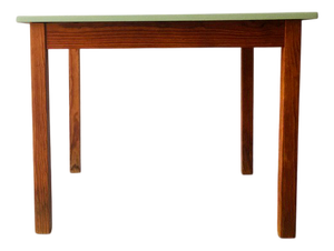 Painted Top Wooden Table, 1950s