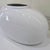 Haeger Vintage Haeger White Low Oval Vase For Sale - Image 4 of 9