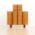 A fantastic oak buffet cabinet made in England circa 1950s. Blending Art Deco and Brutalist design elements this striking...