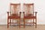 An exceptional pair of Mission or Arts & Crafts style spindle back armchairs or dining captain chairs By L. & J.G....