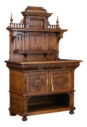 Wilhelminian Pine and Oak Buffet