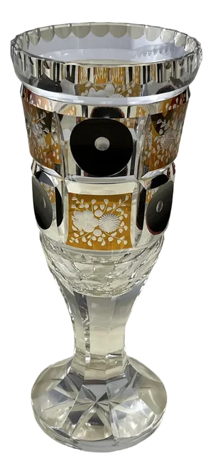 Vintage Italian Hand-Worked Glass in Murano Glass, 1980s